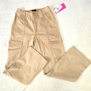 With Jules Big Girls Tan Cargo Pants Size XL